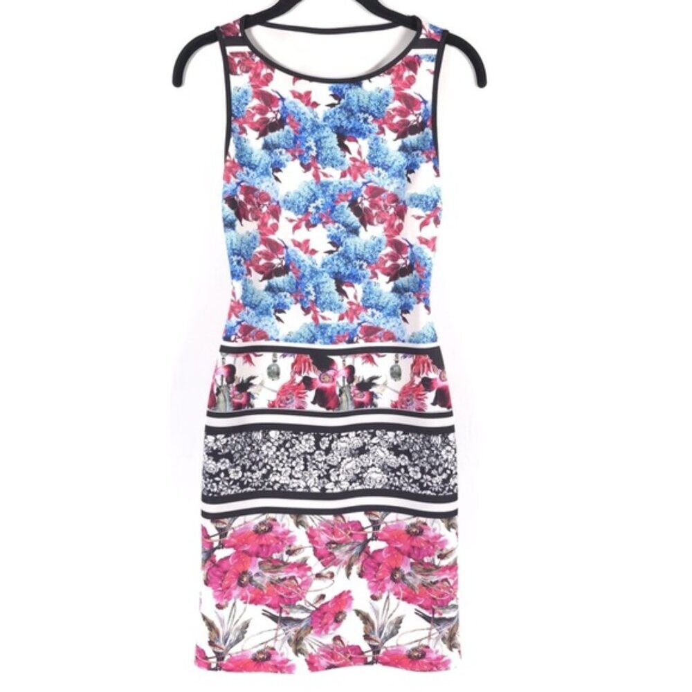 Clover Canyon REVOLVE Floral Garden Scarf Mini Dress BODYCON CCD68J527 SMALL